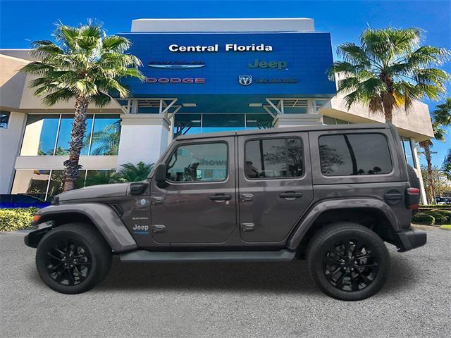 used 2021 Jeep Wrangler Unlimited 4xe car, priced at $30,749