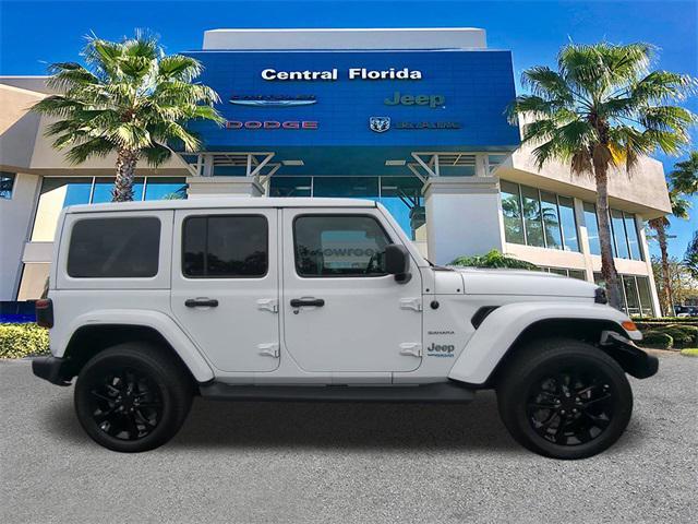 used 2022 Jeep Wrangler Unlimited 4xe car, priced at $33,749