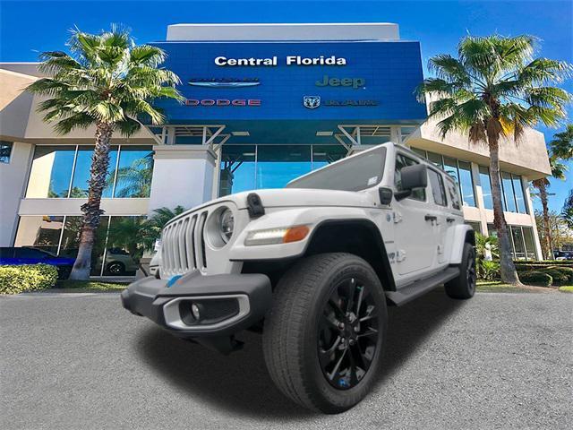 used 2022 Jeep Wrangler Unlimited 4xe car, priced at $33,749