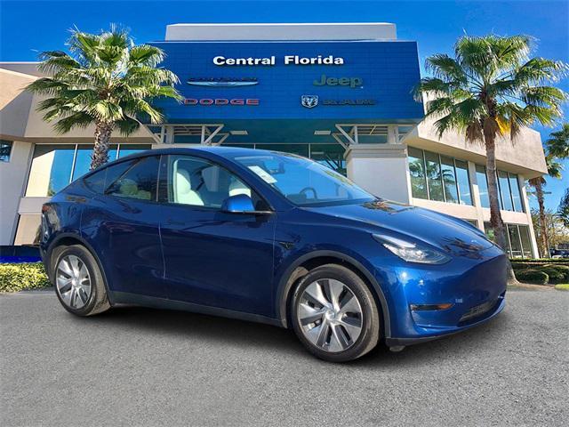 used 2021 Tesla Model Y car, priced at $31,499