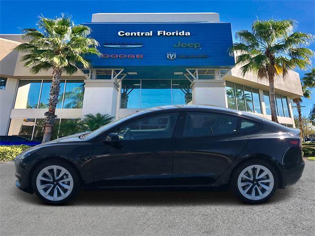 used 2022 Tesla Model 3 car, priced at $25,999