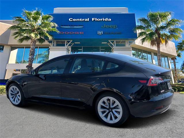 used 2022 Tesla Model 3 car, priced at $25,999