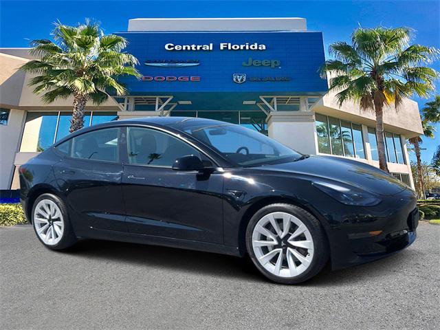 used 2022 Tesla Model 3 car, priced at $25,999