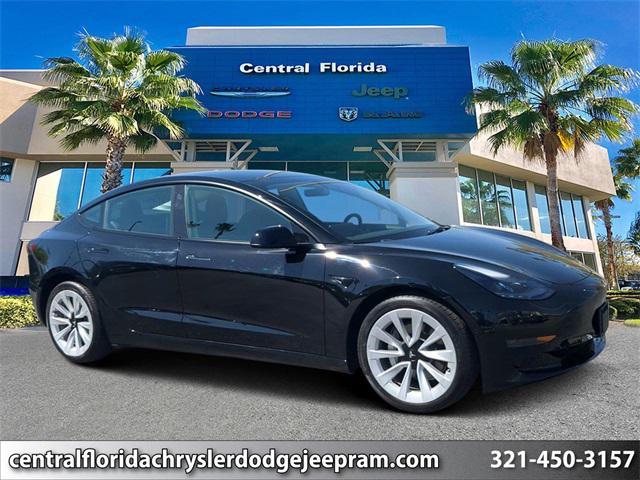 used 2022 Tesla Model 3 car, priced at $25,999