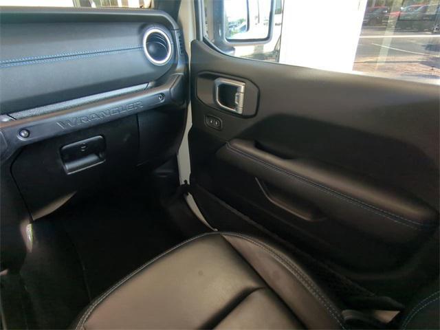 used 2021 Jeep Wrangler Unlimited 4xe car, priced at $33,499