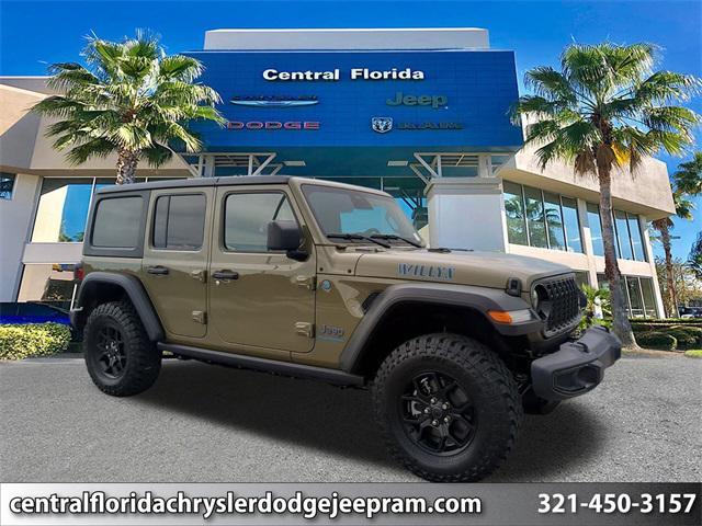 new 2025 Jeep Wrangler 4xe car, priced at $49,388