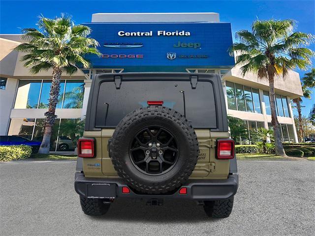 new 2025 Jeep Wrangler 4xe car, priced at $49,388
