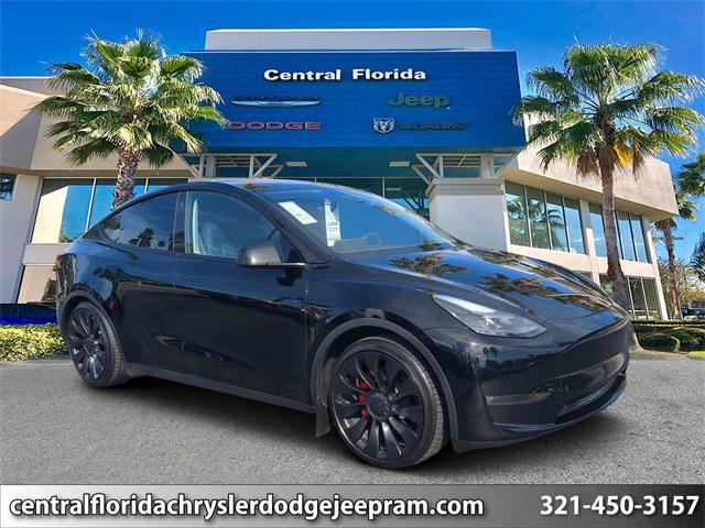 used 2023 Tesla Model Y car, priced at $31,999