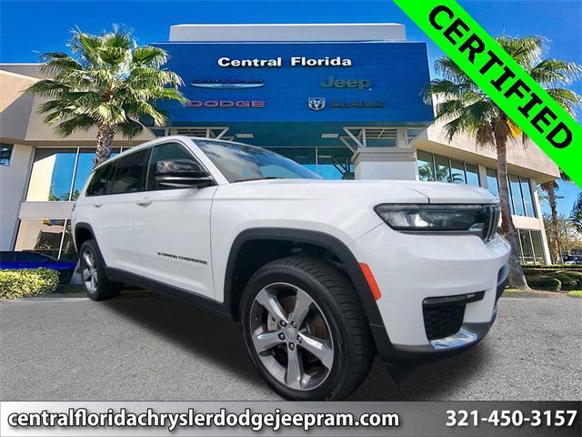 used 2021 Jeep Grand Cherokee L car, priced at $29,499