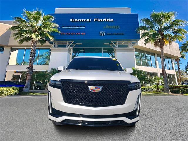 used 2022 Cadillac Escalade car, priced at $77,499