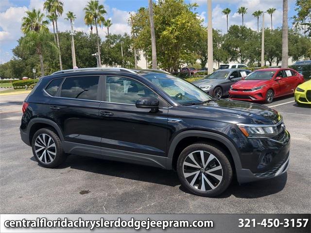 used 2024 Volkswagen Taos car, priced at $21,999