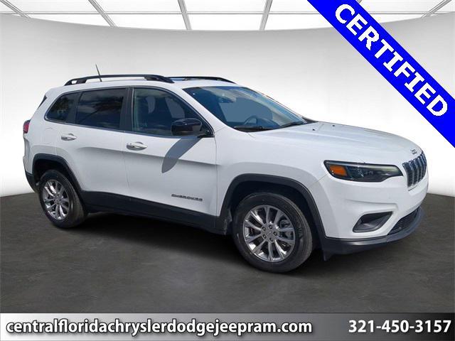used 2022 Jeep Cherokee car, priced at $22,412