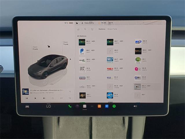 used 2023 Tesla Model 3 car, priced at $25,749