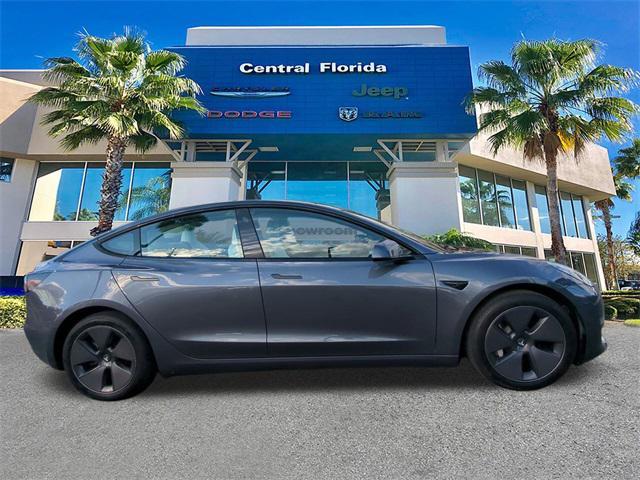 used 2023 Tesla Model 3 car, priced at $25,749