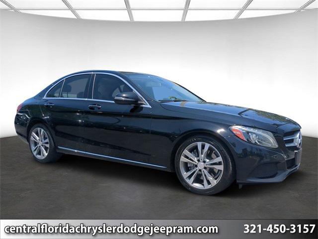 used 2017 Mercedes-Benz C-Class car, priced at $14,499