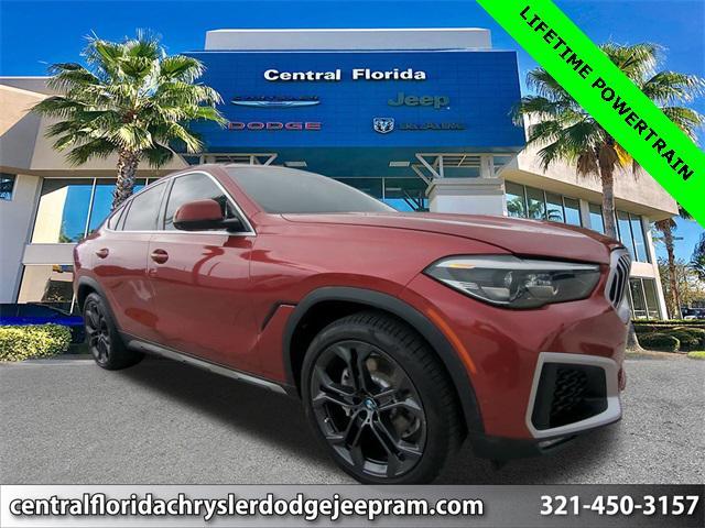 used 2021 BMW X6 car, priced at $39,999