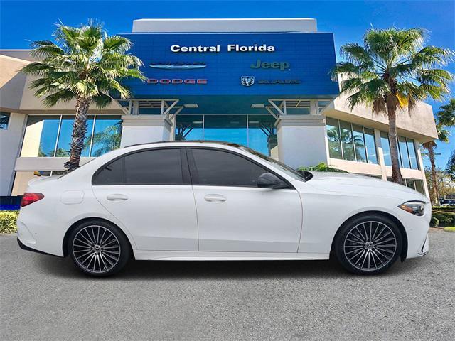 used 2023 Mercedes-Benz C-Class car, priced at $37,999