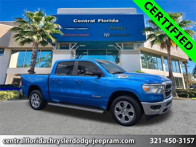used 2022 Ram 1500 car, priced at $34,999