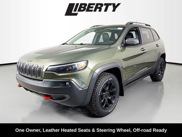 used 2021 Jeep Cherokee car, priced at $22,975