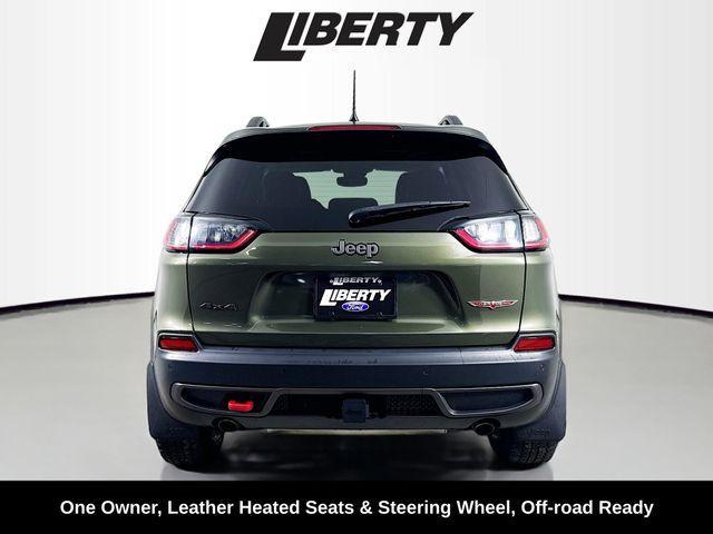 used 2021 Jeep Cherokee car, priced at $22,975