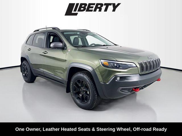 used 2021 Jeep Cherokee car, priced at $22,975