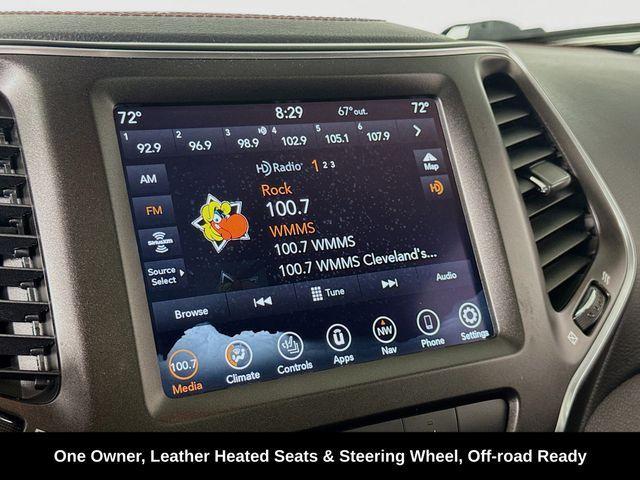 used 2021 Jeep Cherokee car, priced at $22,975