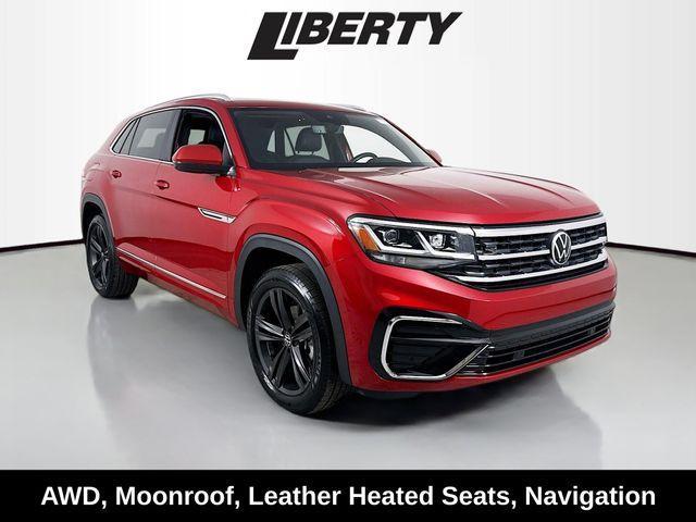 used 2022 Volkswagen Atlas Cross Sport car, priced at $32,900
