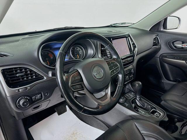 used 2021 Jeep Cherokee car, priced at $17,211