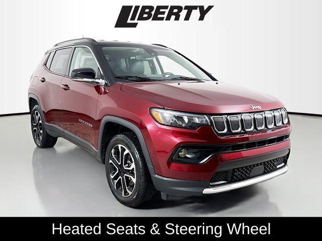 used 2022 Jeep Compass car, priced at $20,222