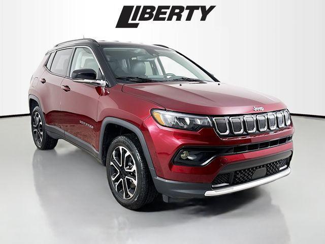 used 2022 Jeep Compass car, priced at $20,600