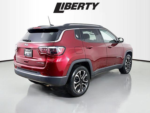 used 2022 Jeep Compass car, priced at $20,600