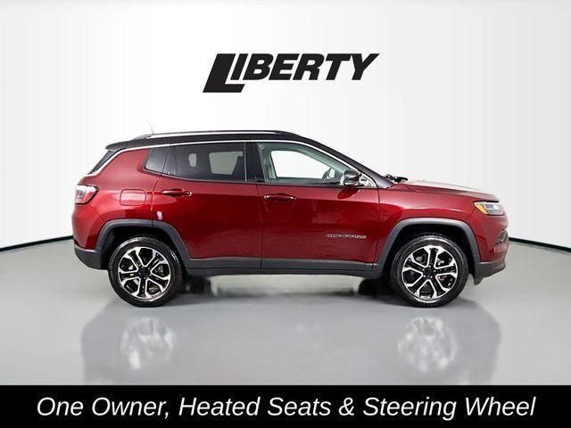 used 2022 Jeep Compass car, priced at $18,900
