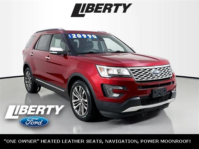 used 2017 Ford Explorer car, priced at $20,990