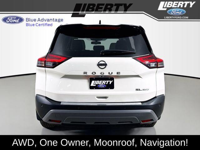 used 2021 Nissan Rogue car, priced at $24,332