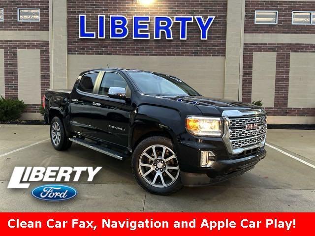 used 2021 GMC Canyon car, priced at $29,990