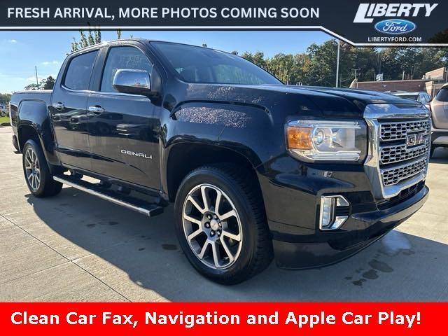 used 2021 GMC Canyon car, priced at $30,490