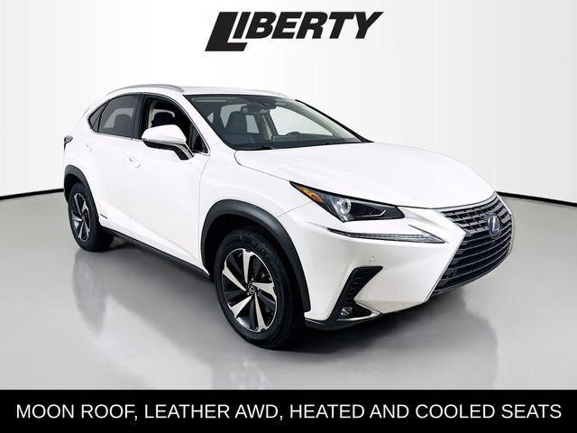 used 2021 Lexus NX 300h car, priced at $33,800