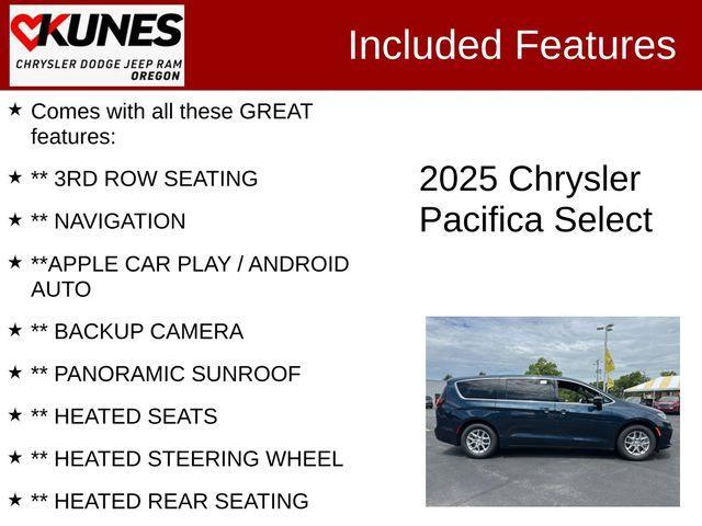 new 2025 Chrysler Pacifica car, priced at $43,994