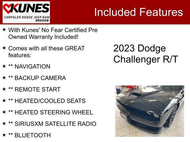 used 2023 Dodge Challenger car, priced at $33,594