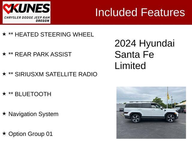 used 2024 Hyundai Santa Fe car, priced at $32,994