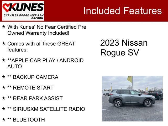 used 2023 Nissan Rogue car, priced at $23,994