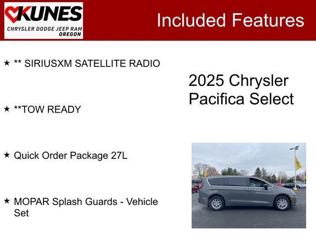 new 2025 Chrysler Pacifica car, priced at $38,794