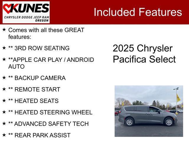 new 2025 Chrysler Pacifica car, priced at $38,794