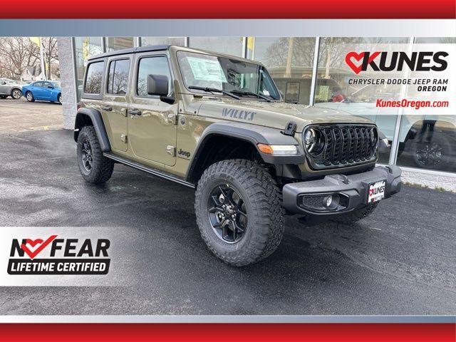 new 2025 Jeep Wrangler car, priced at $46,994