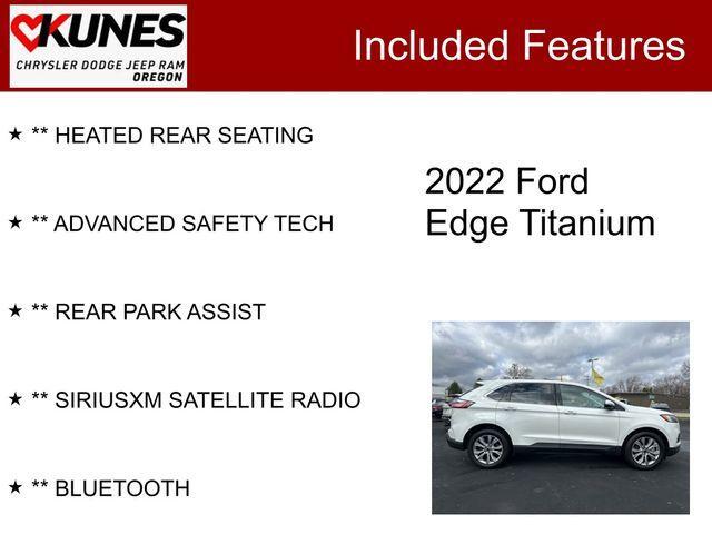 used 2022 Ford Edge car, priced at $21,994