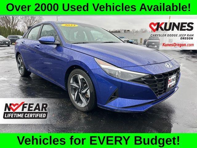 used 2023 Hyundai Elantra car, priced at $16,994