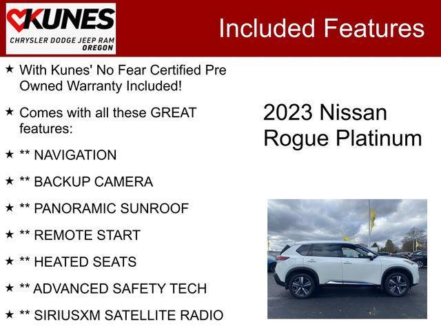 used 2023 Nissan Rogue car, priced at $26,794