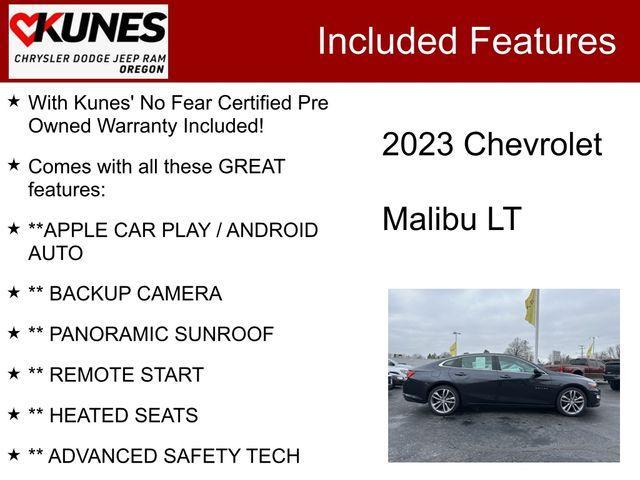 used 2023 Chevrolet Malibu car, priced at $17,994