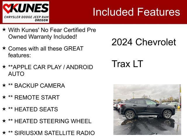 used 2024 Chevrolet Trax car, priced at $21,994