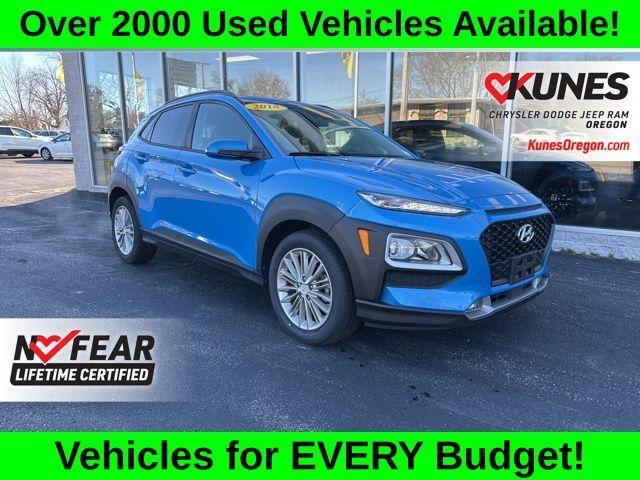 used 2018 Hyundai Kona car, priced at $15,589